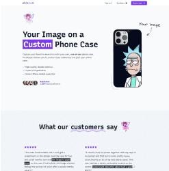 PixieCases - Custom Phone Case E-commerce Platform preview